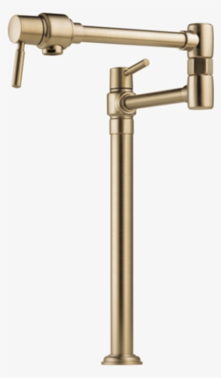 Brizo Euro Deck Mount Pot Filler In Luxe Gold