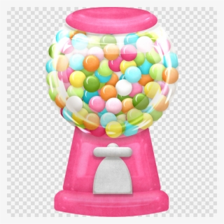 Gumball Machine Png Clipart Chewing Gum Gumball Machine - Pink Gumball Machine Clipart
