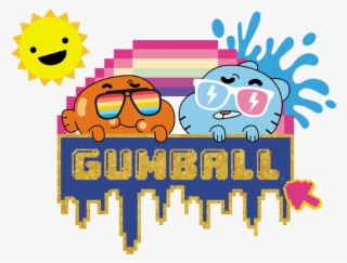 The Amazing World Of Gumball Sunshine Men's Tall Fit - Cartoon Network Amazing World Gumball Sunshine Shirt