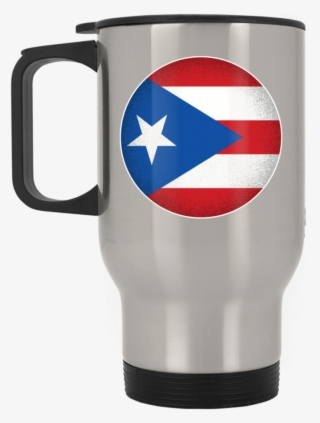 Puerto Rico Flag Mugs - Wear Purple For My Hero - Fibromyalgia T-shirt