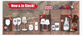 New In Stock Banner For Website - Wine Glass