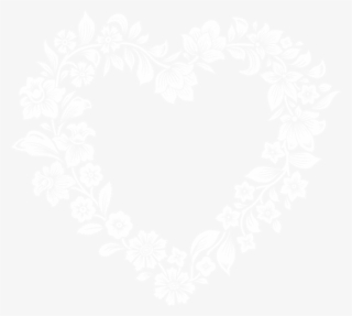 Free Png White Floral Border Frame Png Images Transparent