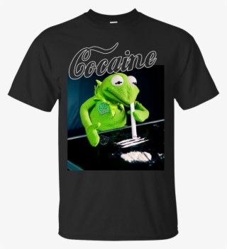 Kermit Cocaine Shirt, Hoodie, Tank Top - Kermit The Frog Doing Drugs