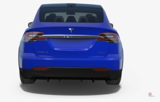 8 Tesla Model X Royalty-free 3d Model - Executive Car