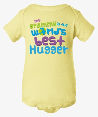 Grammy Worlds Best Hugger Infant Creeper Banana $14