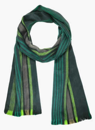 Fireworks Brushed Alpaca Scarf Forest Moss