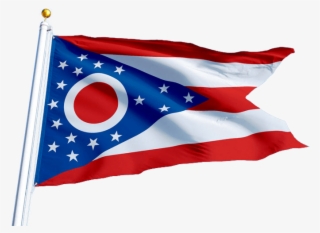 Ohio - Ohio State Flag Png