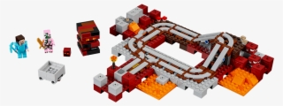 21130 Lego® Minecraft™ The Nether Railway - Lego Minecraft Nether Railway