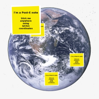 File - Postenotes - Planet Earth Cut Out