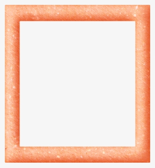 Orange Frame Png Transparent Image - Picture Frame