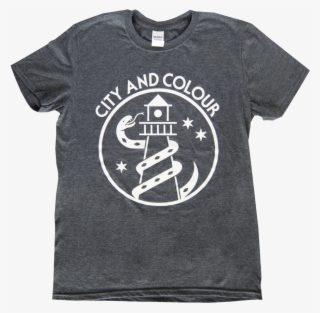 Lighthouse T-shirt - Dark Heather - Apparel - City - City And Colour Lighthouse