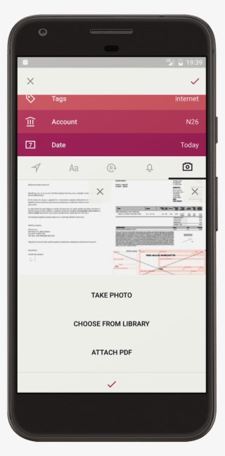 In The Mobile App, The File Picker Will Open Up, So - Iphone