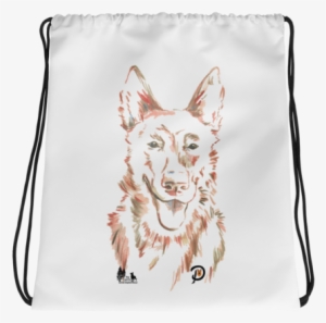 Big Cypress German Shepherd Rescue Drawstring Bag - Big Cypress
