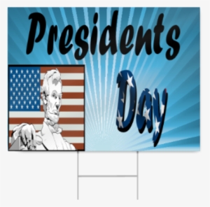 Presidents Day Sign - Poster