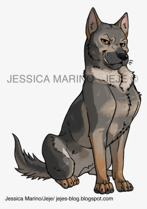 Anime German Shepherd - German Shepherd Anime Drawing