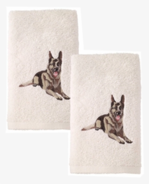German Shepherd Hand Towels - Avanti Top Breed Dog Hand Towels (german Shephard)