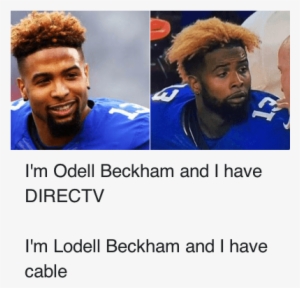 Haircut, Nfl, And Directv - Odell Beckham Jr Hair 2014