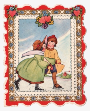 So Wishing You All Fun Preparations For Valentine's - Old Fashion Valentine Png