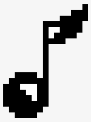 Singular Eighth Note - Yarn Ball Pixel Art