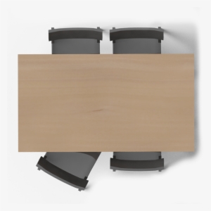 Table 4 Chairs Top View