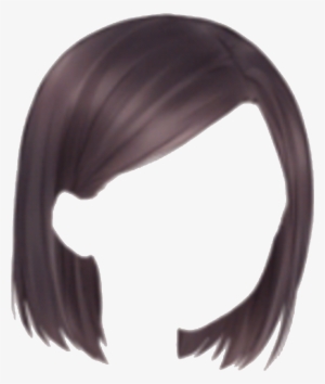 Whether The Hair Is Long Or Short, A Powerful Girl's - Portable Network Graphics