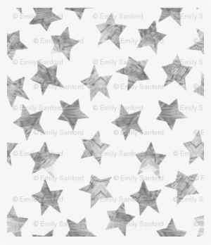 Starry Watercolor Dreams In Grey