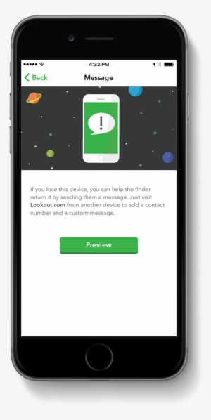 Text Bubble Pencil And In Color Source - Phone Lost Message On Lookout