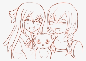 Anime Outline Png - Sketch