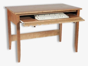 Picture Of Cherry Computer Table - Writing Desk