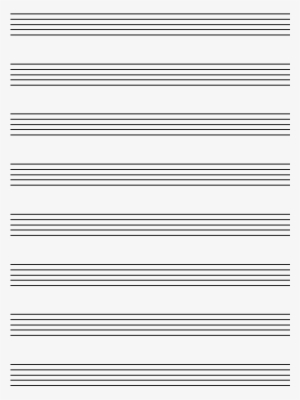 Blank Staff Paper - Music Staff Paper A4