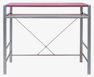 Neo Pink Computer Desk - Computer Desk