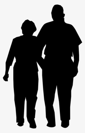 Vmed - Info - Couple Walking Silhouette Png