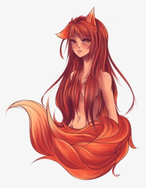 59 Images About Wolf On We Heart It - Red Haired Kitsune Girl
