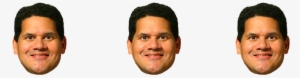 As I Was Leaving The Nintendo Booth Towards The End - Reggie Fils Aime Head Png