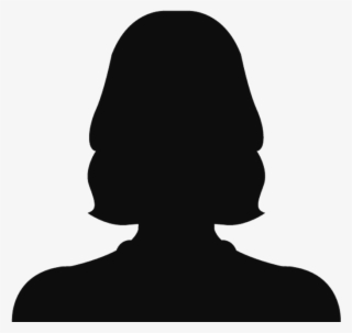 Woman Head Silhouette Png Black And White Download - Female Silhouette Head