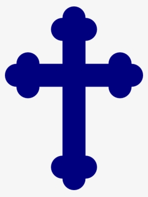 Baby - Blue Cross Clipart