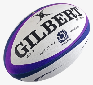 Gilbert Rugby Match Xv Scotland Sz5 Creative View - Gilbert Rugby Ball Scotland
