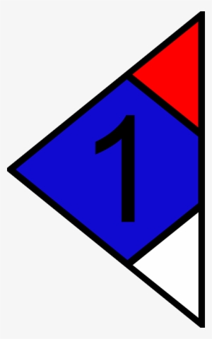 Number, 1, Triangle, Blue, Red, White - Soda Caustica Rombo Nfpa