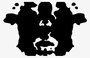 Woman Head Clipart Silhouette - Rorschach Png