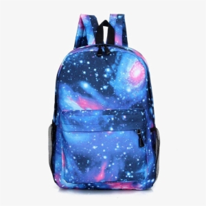 Galaxy Backpack Free Png Image - Anime Attack On Titan Backpack Galaxy Book Bag School