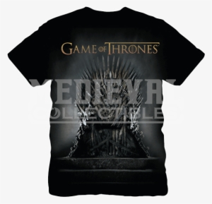 Game Of Thrones Iron Throne T-shirt - Game Of Thrones Iron Throne Tv Series 24x18 Print Poster