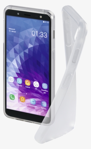 "crystal Clear" Cover For The Samsung Galaxy J6 , Transparent - Samsung Galaxy J6