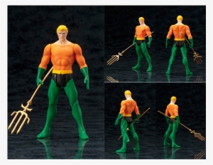 Aquaman Classic Costume Artfx Statue - Aquaman Super Powers Collection Artfx+ Statue