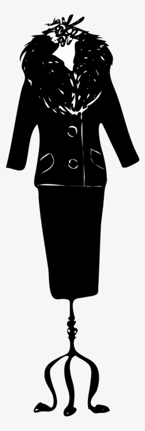 Page Divider - Stickalz Llc Coat Mannequin Wall Art Sticker Decal