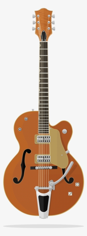 Svg Free Flatguitars Gretsch Brian Setzer - Gretsch 6120