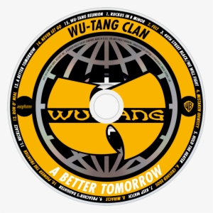 Wu-tang Clan A Better Tomorrow Cd Disc Image - Wu Tang Clan Discos Png