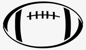Rugby Ball American Football Drawing - Football Clipart Black And White
