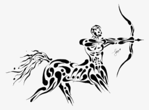 Zodiac Tattoos Free Download Png - Sagittarius Tattoo Png