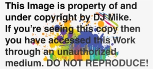 Paint Splatter Png Mike's Mic Personalized Dj - Work In Progress Sign