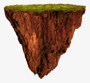 Floating Rocks Png Svg Library Library - Floating Island